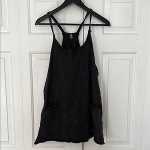 Free Movement Hit Shot Mini Dress Charcoal